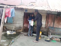 GEPMABAS Bagikan Puluhan Sembako Kepada Anak Yatim, Fakir Miskin dan Tukang Parkir