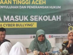 Jaksa Masuk Sekolah, Kepala Sekolah Apresiasi Kejati Aceh