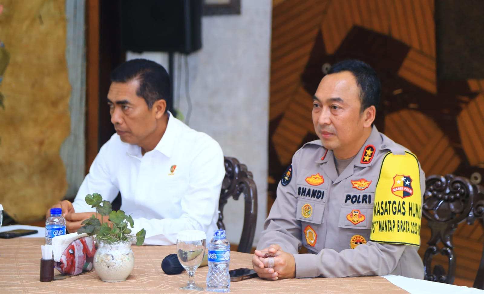 kabareskrim polri dan kadiv humas