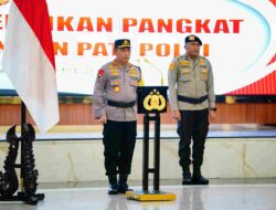 13 Pati Polri Naik Pangkat Setingkat Lebih Tinggi