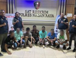 Polres Nagan Raya Gerebek Lokasi Perjudian, Tujuh Pelaku dan Uang Jutaan Rupiah Diamankan